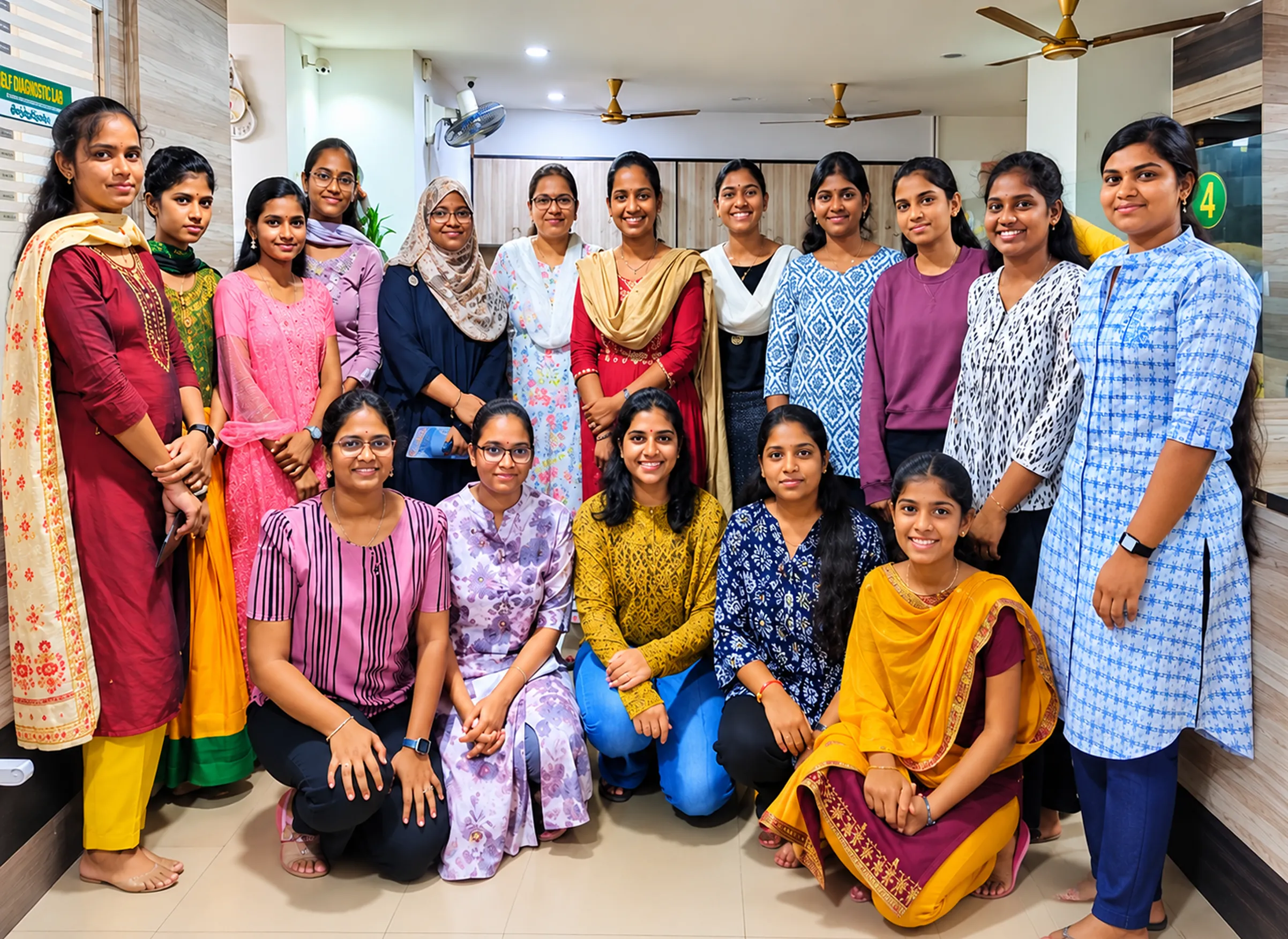 CPE students posing together for a group photo