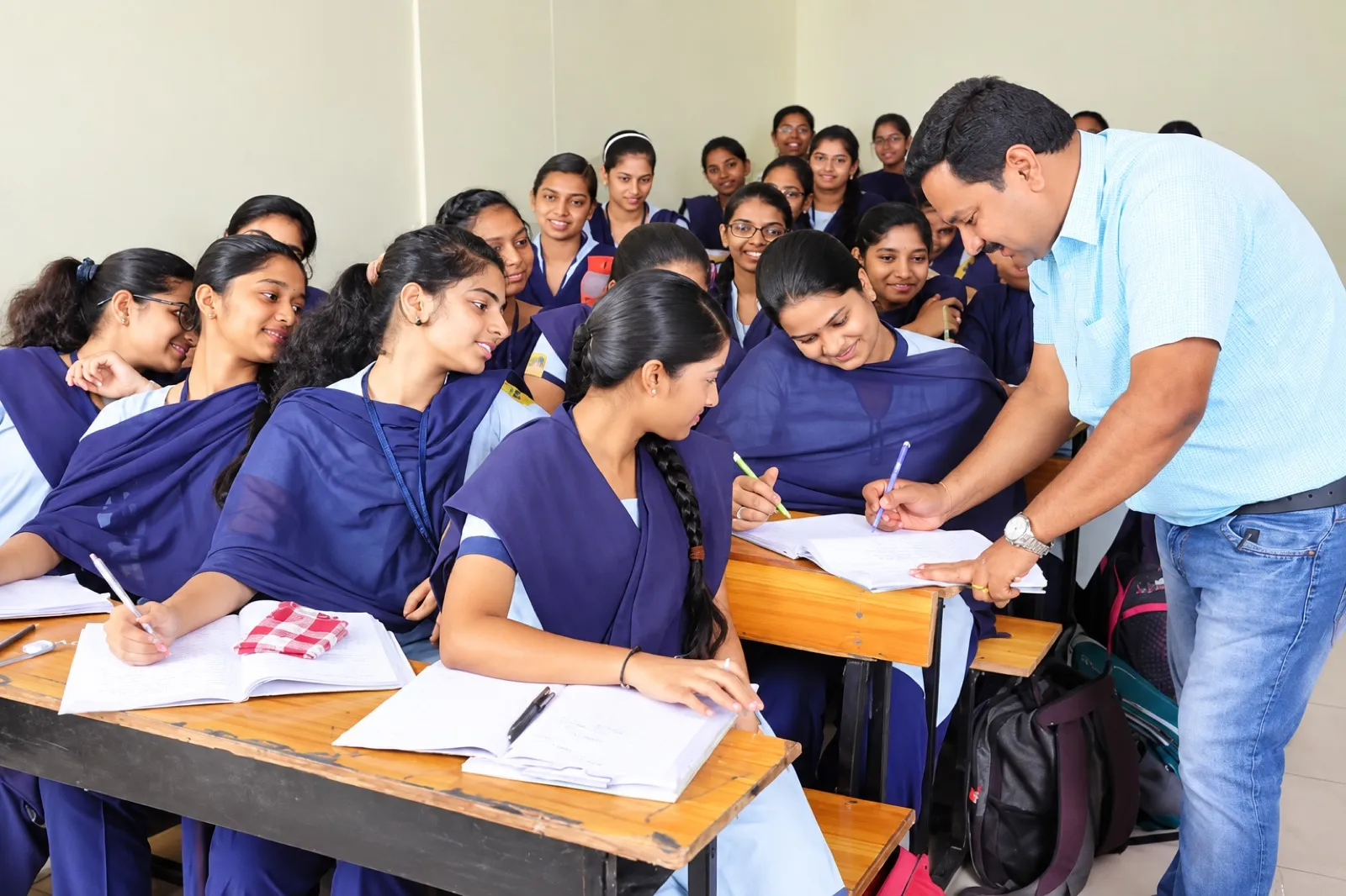 Classroom teaching session